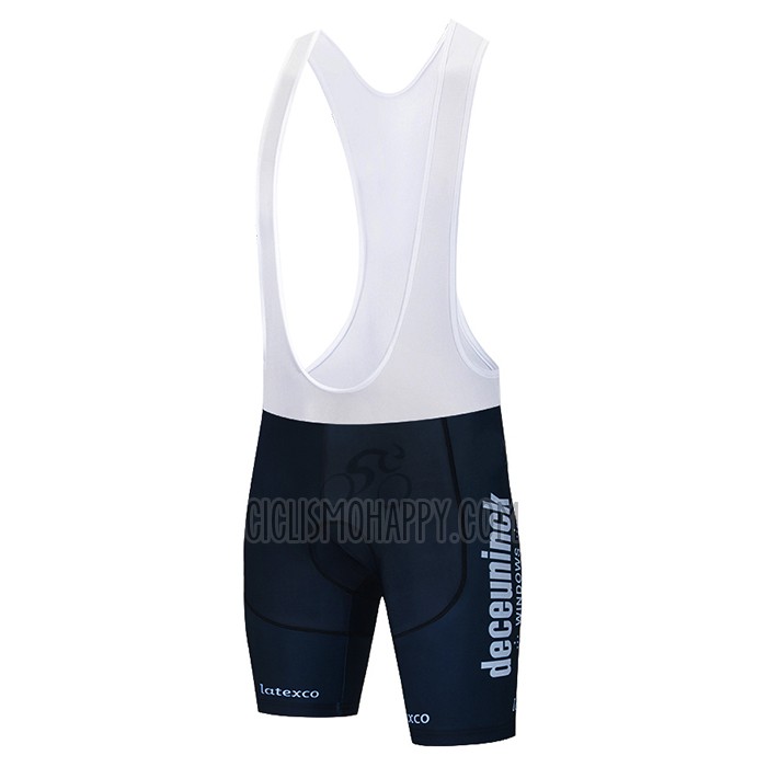Deceuninck Quick Step Cycling Jersey Bib Short 2021 Short Sleeve Blue Purple